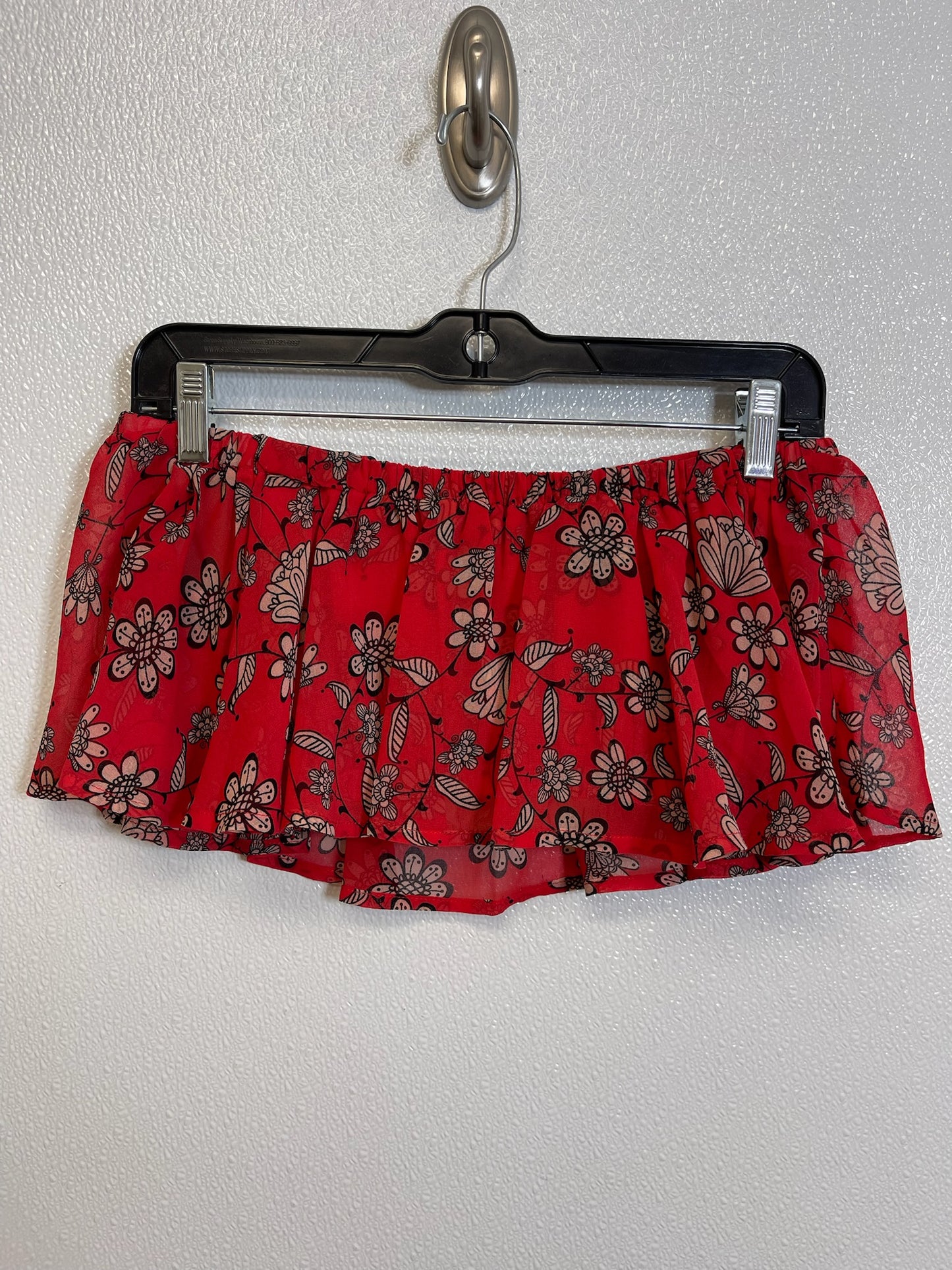 Red Skirt Set 2pc Cme, Size S