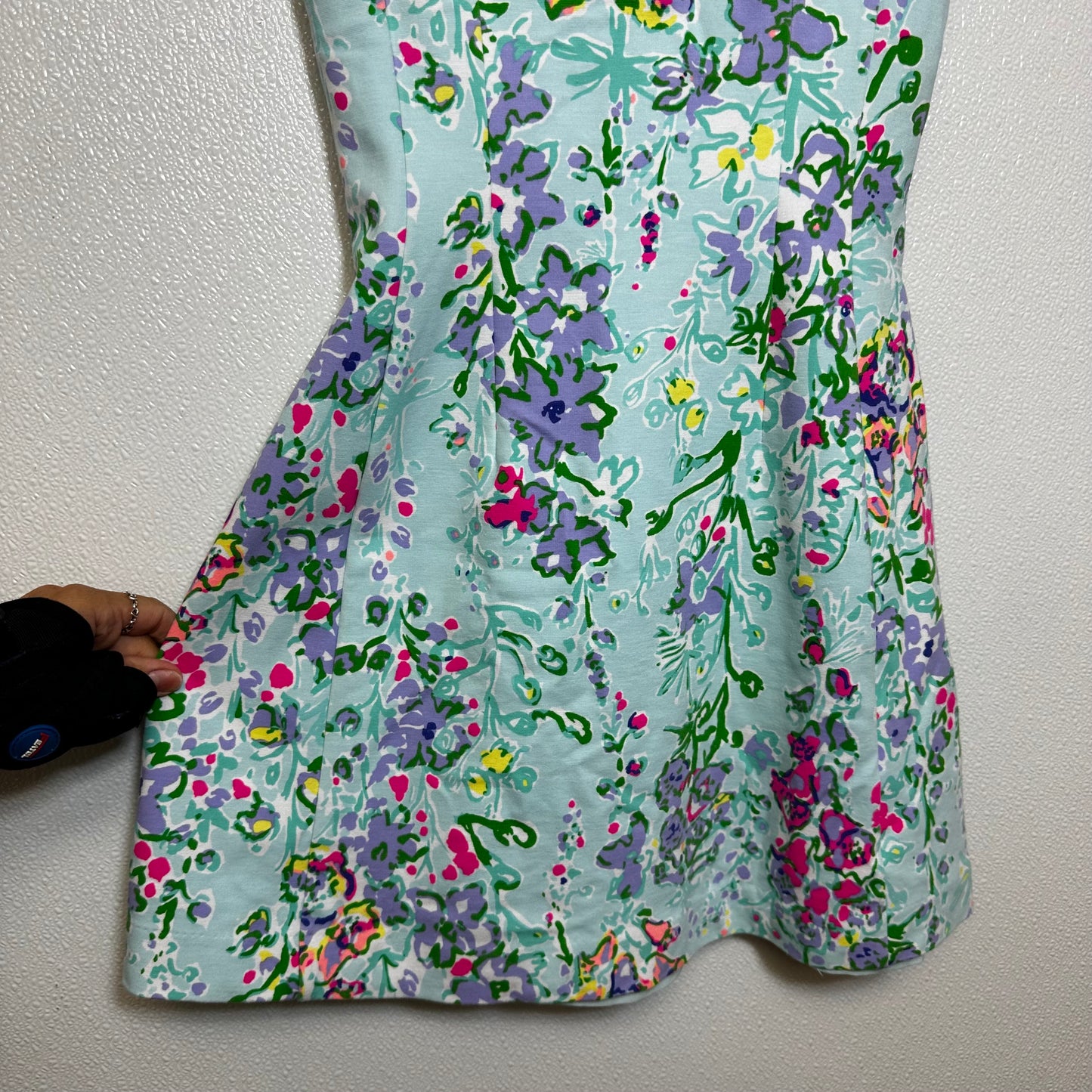 Aqua Dress Casual Short Lilly Pulitzer, Size Xs