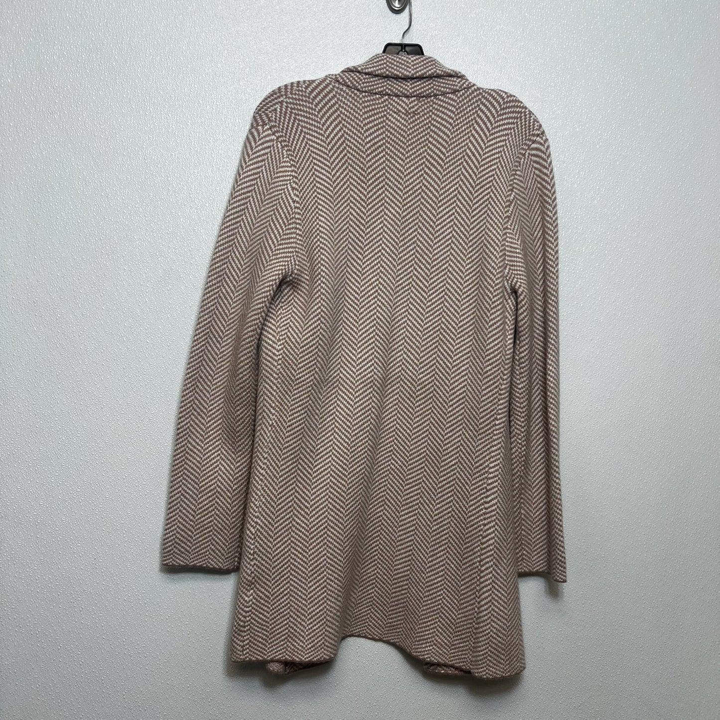 Cardigan By Clothes Mentor In Tan, Size: M