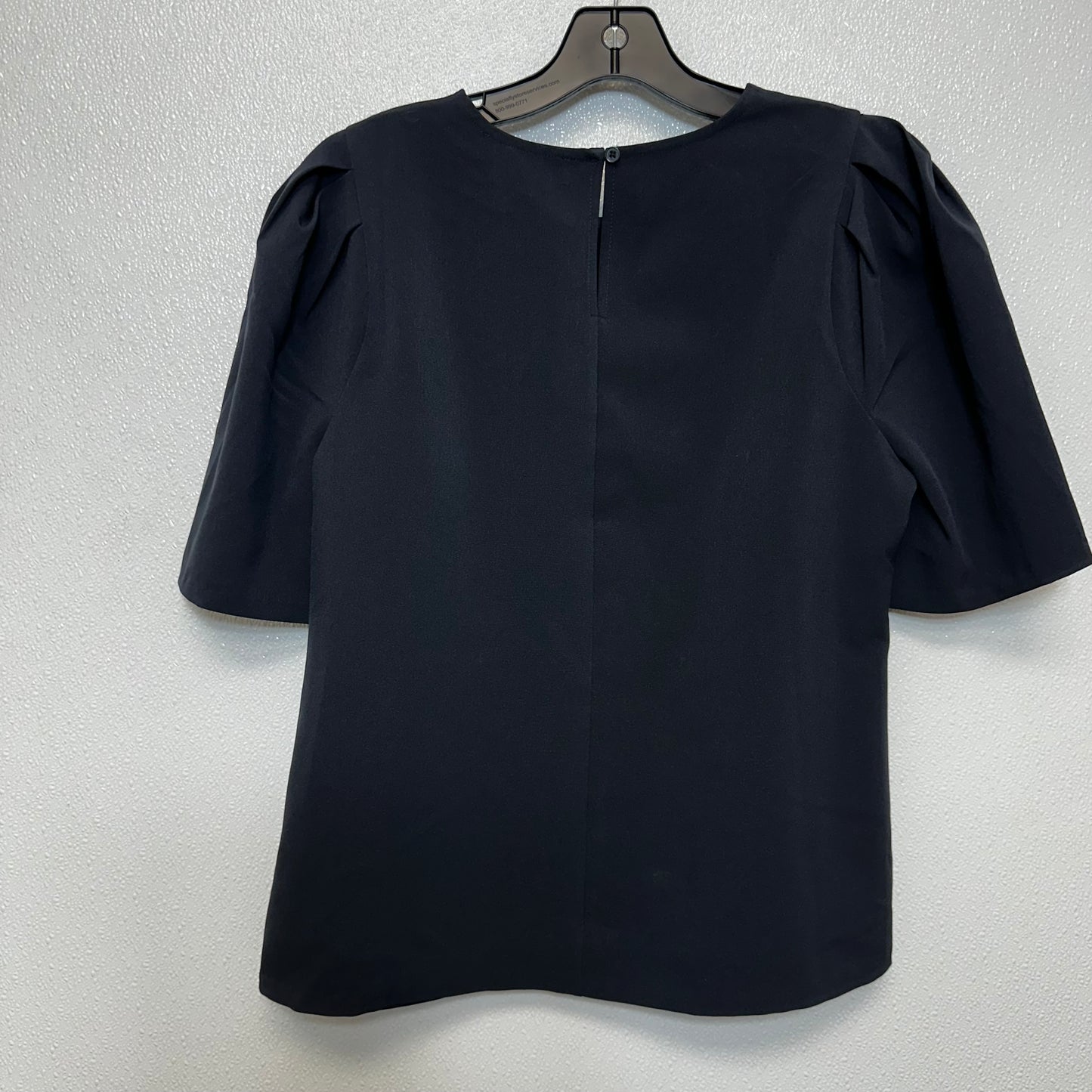 Top Short Sleeve By LARK & RO In Slate Blue, Size: M