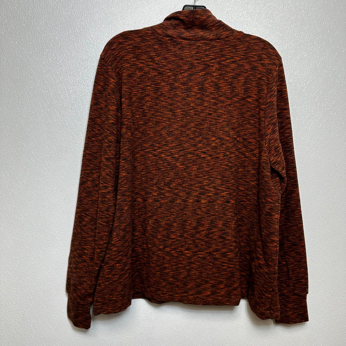 Top Long Sleeve By Soft Surroundings In Rust, Size: Xl