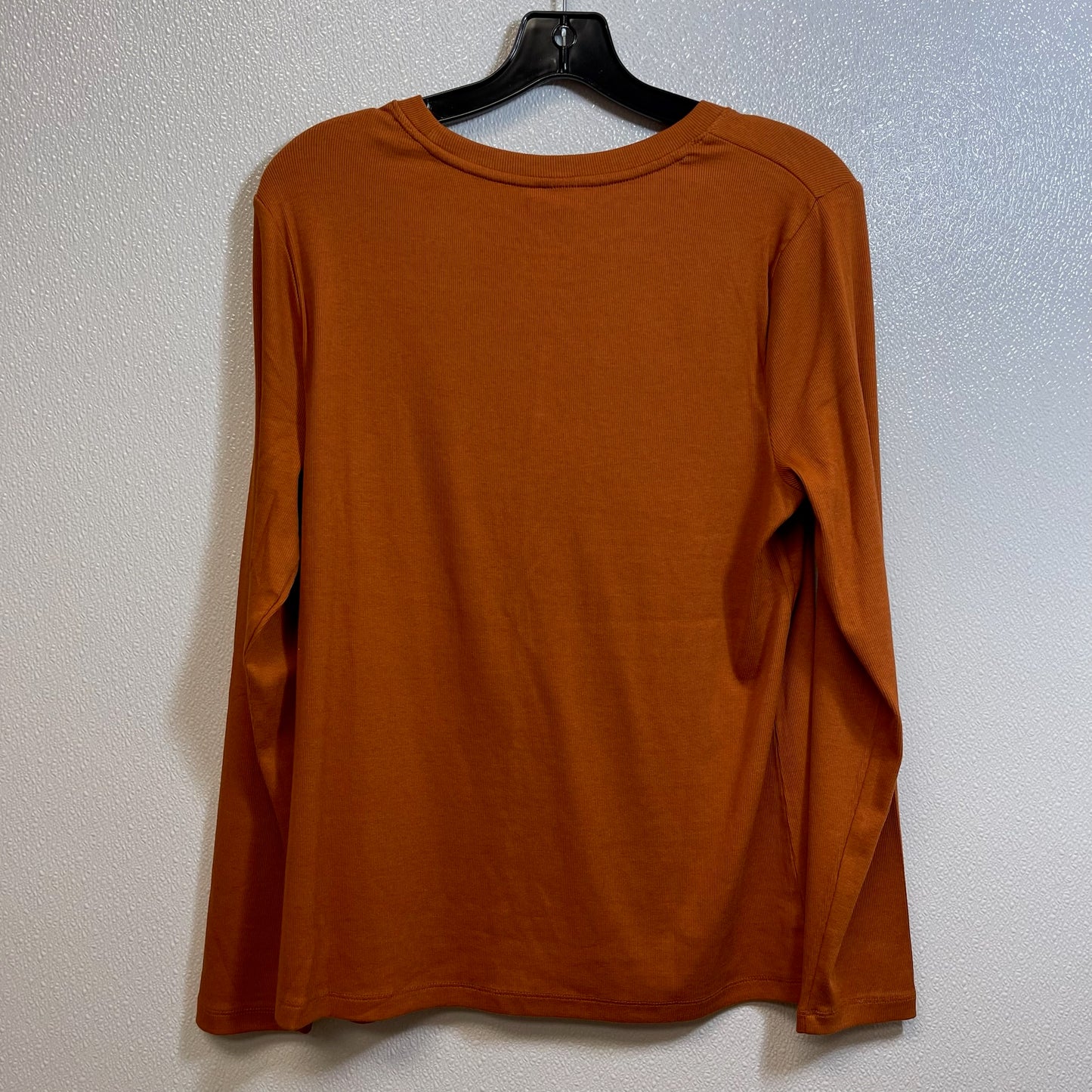 Top Long Sleeve Basic By A New Day In Rust, Size: Xl