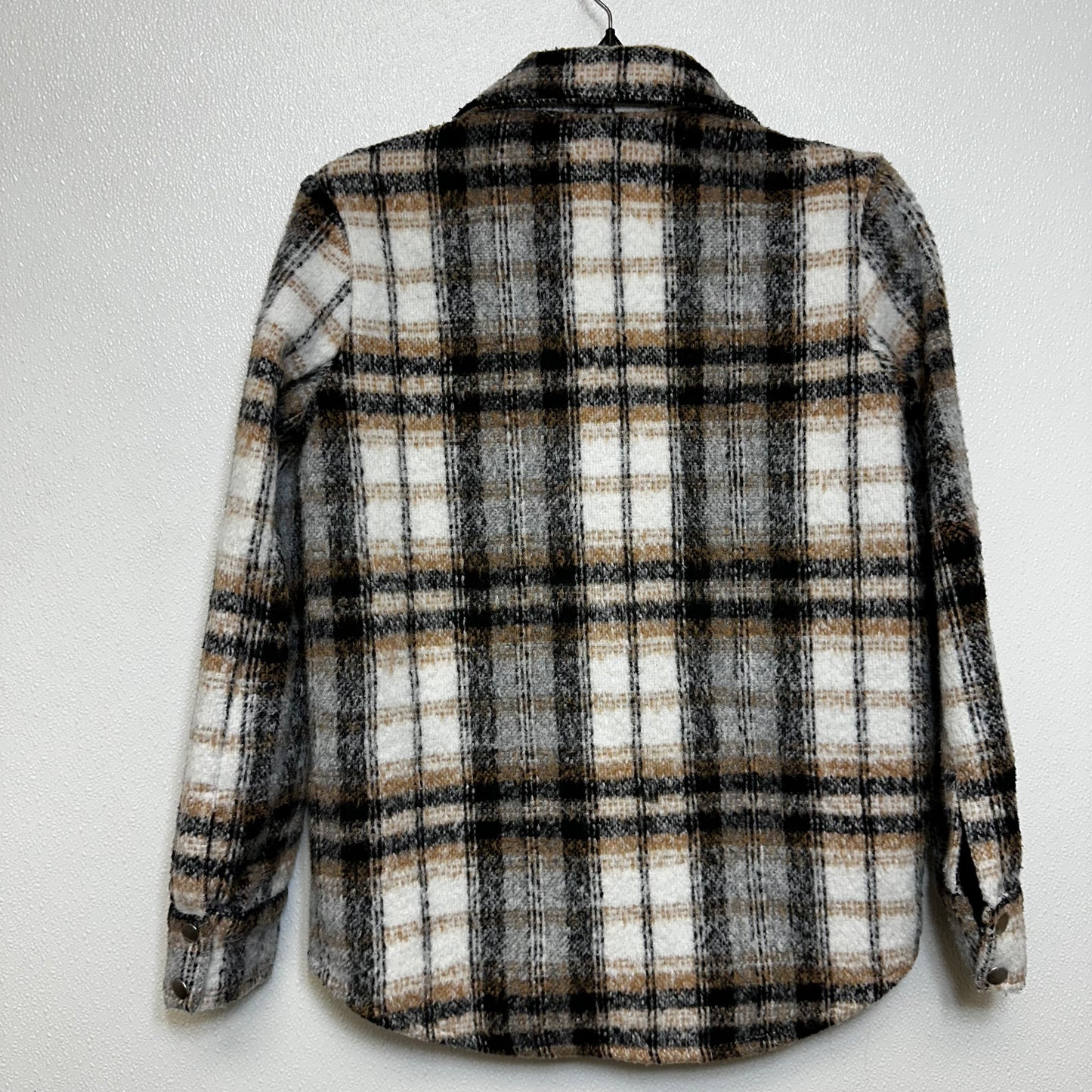 Jacket Shirt By Bb Dakota In Plaid, Size: S