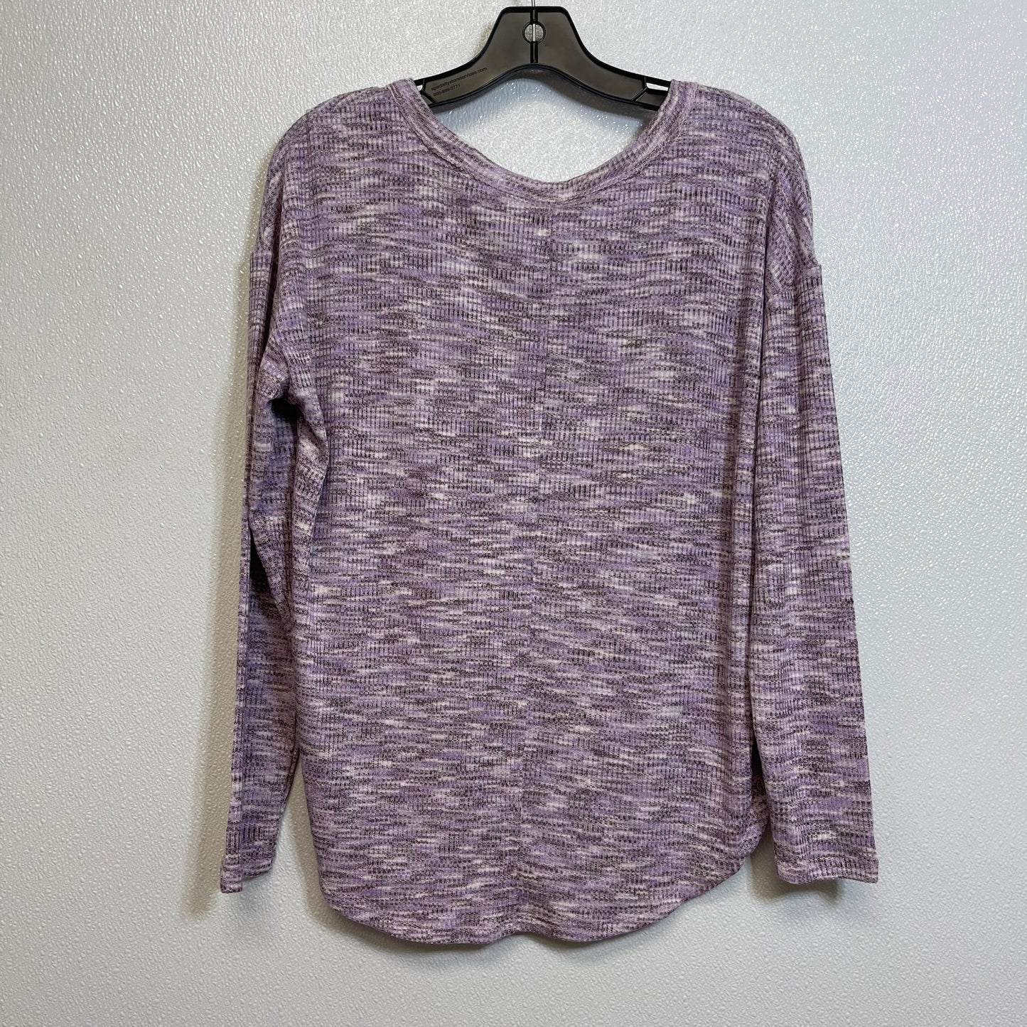 Top Long Sleeve By Lou And Grey In Purple, Size: M