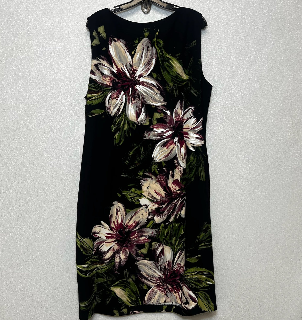 Dress Casual Short By Calvin Klein O In Floral, Size: 22