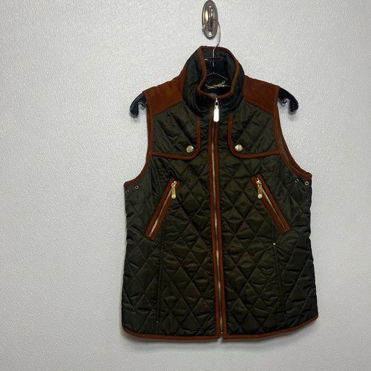 Vest Puffer & Quilted By Vince Camuto In Olive, Size: S