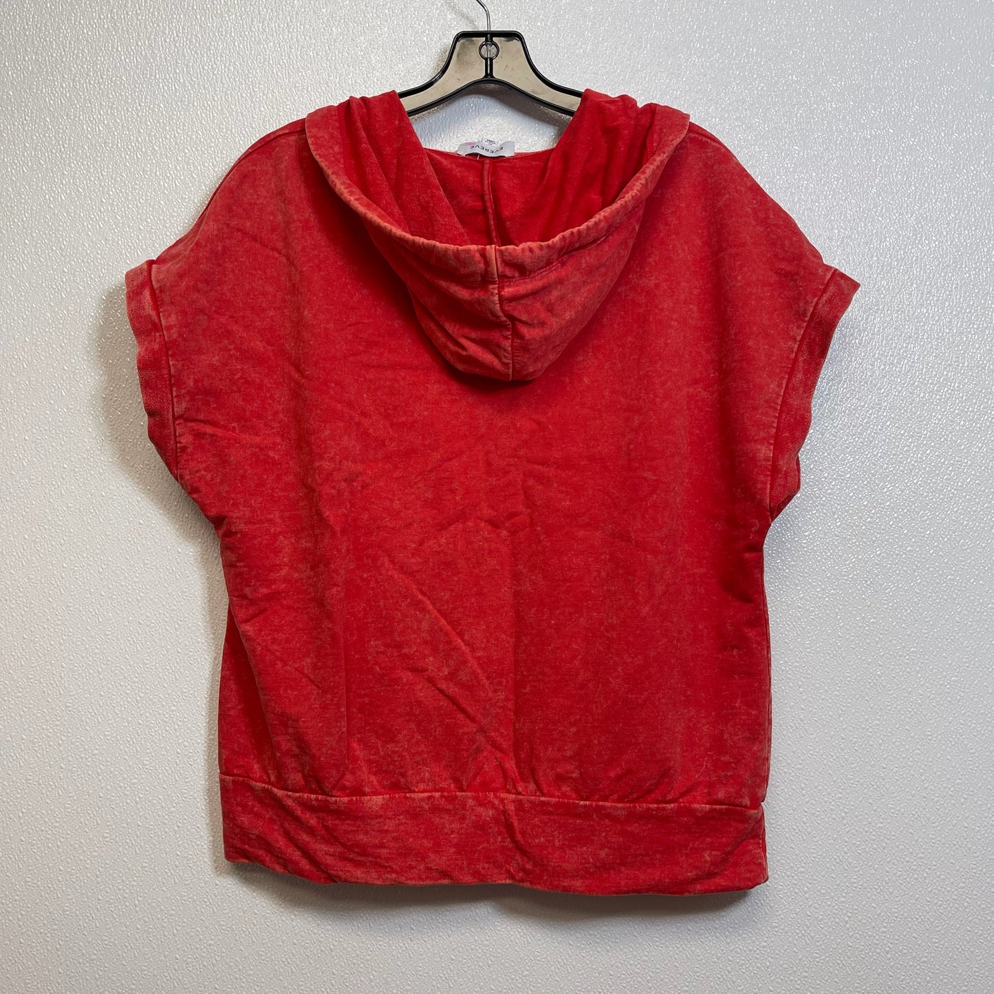 Top Sleeveless By EVEREVE In Red, Size: M