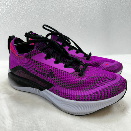 Nike Running Zoom Fly 4 sneakers in hyper violet By Nike, Size: 9.5