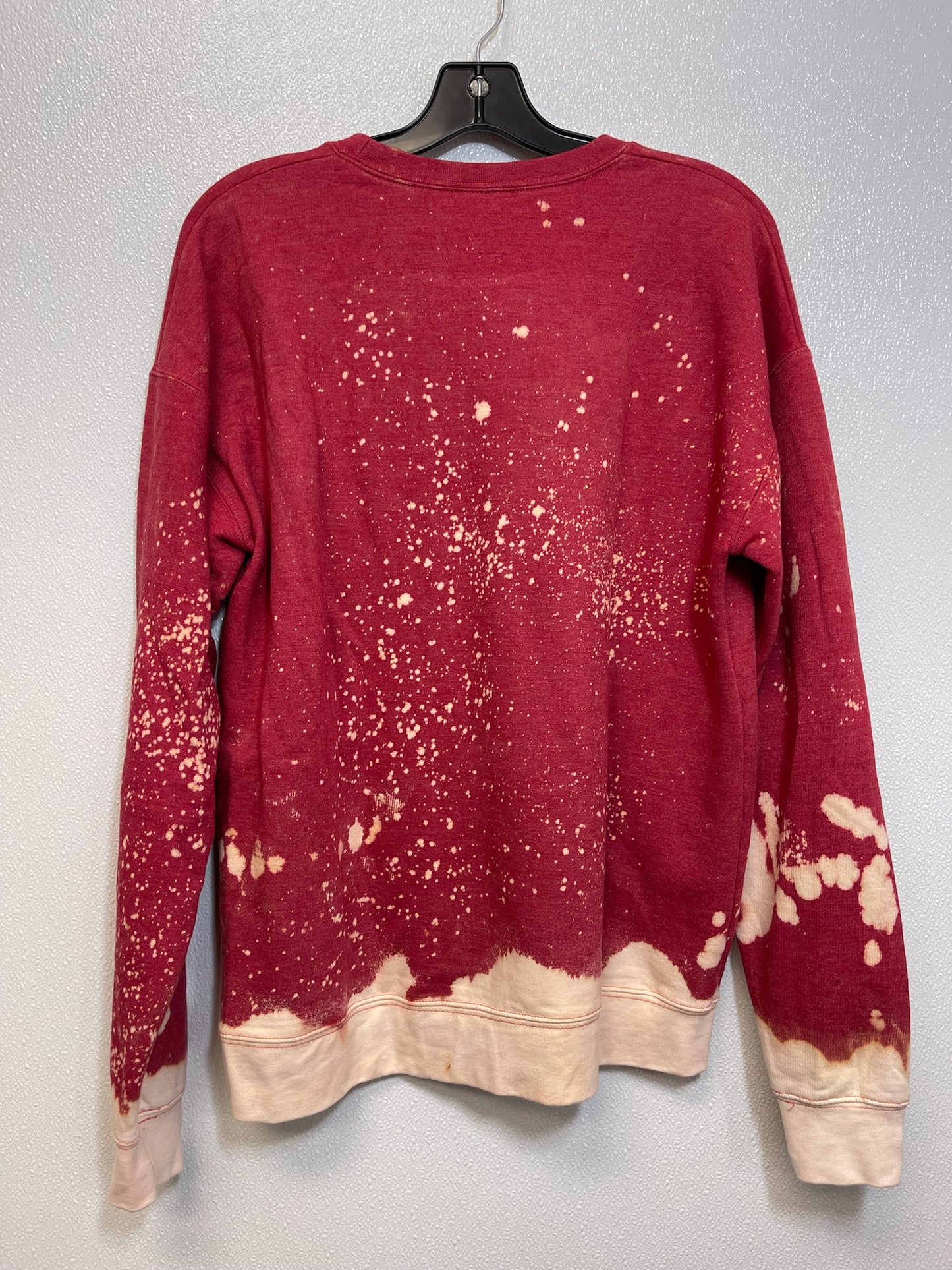 Sweatshirt Crewneck By Tultex In Red, Size: M