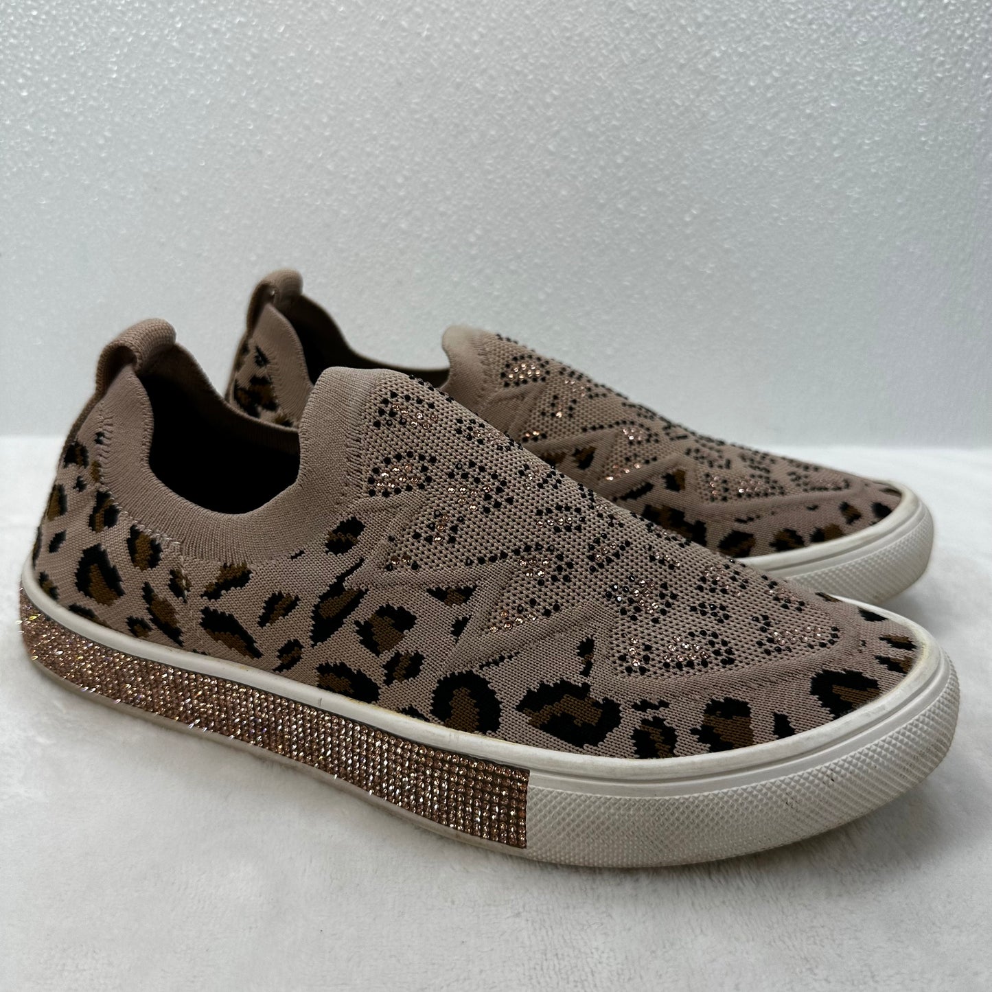 Shoes Sneakers By Bernie Mev In Animal Print, Size: 8-8.5