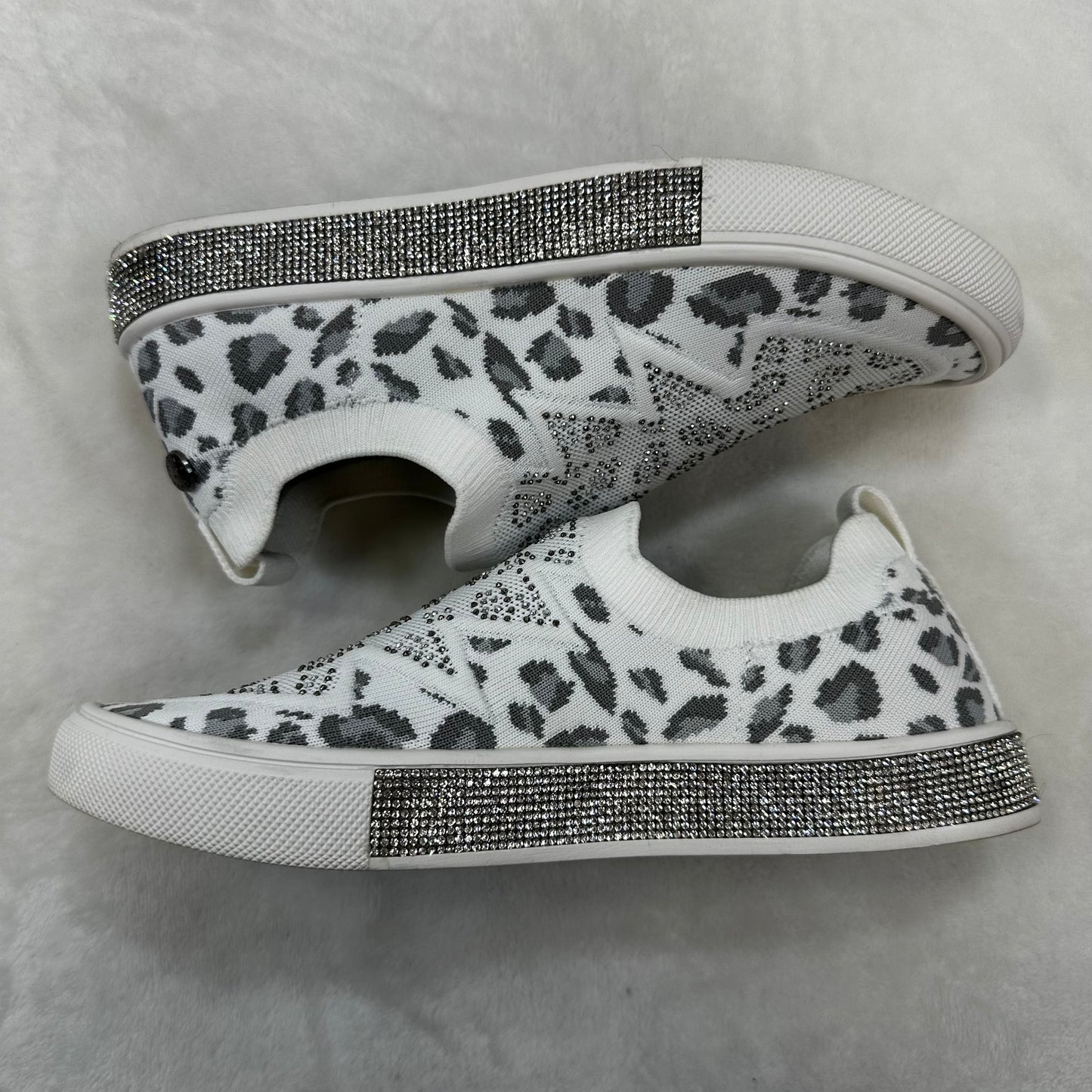 Shoes Sneakers By Bernie Mev In Animal Print, Size: 39