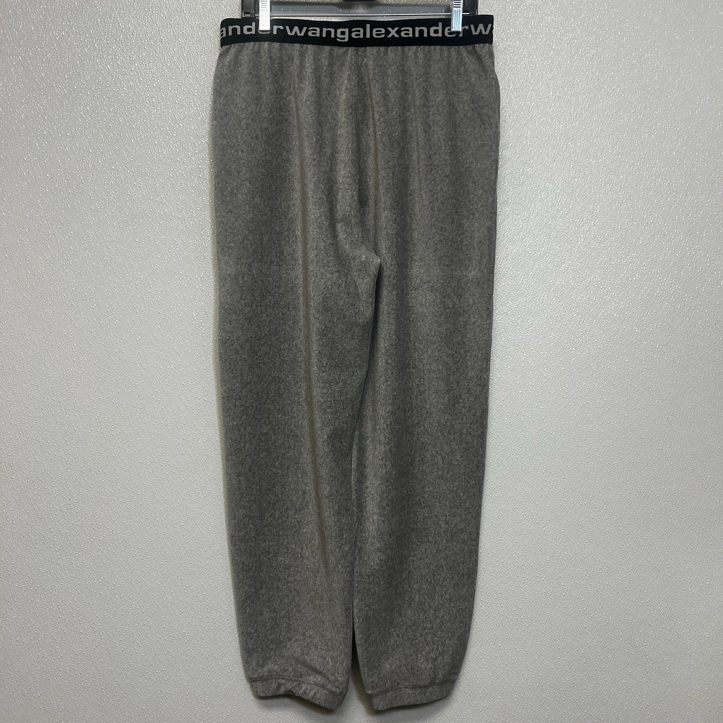 Pants Designer By Alexander Wang In Grey, Size: M