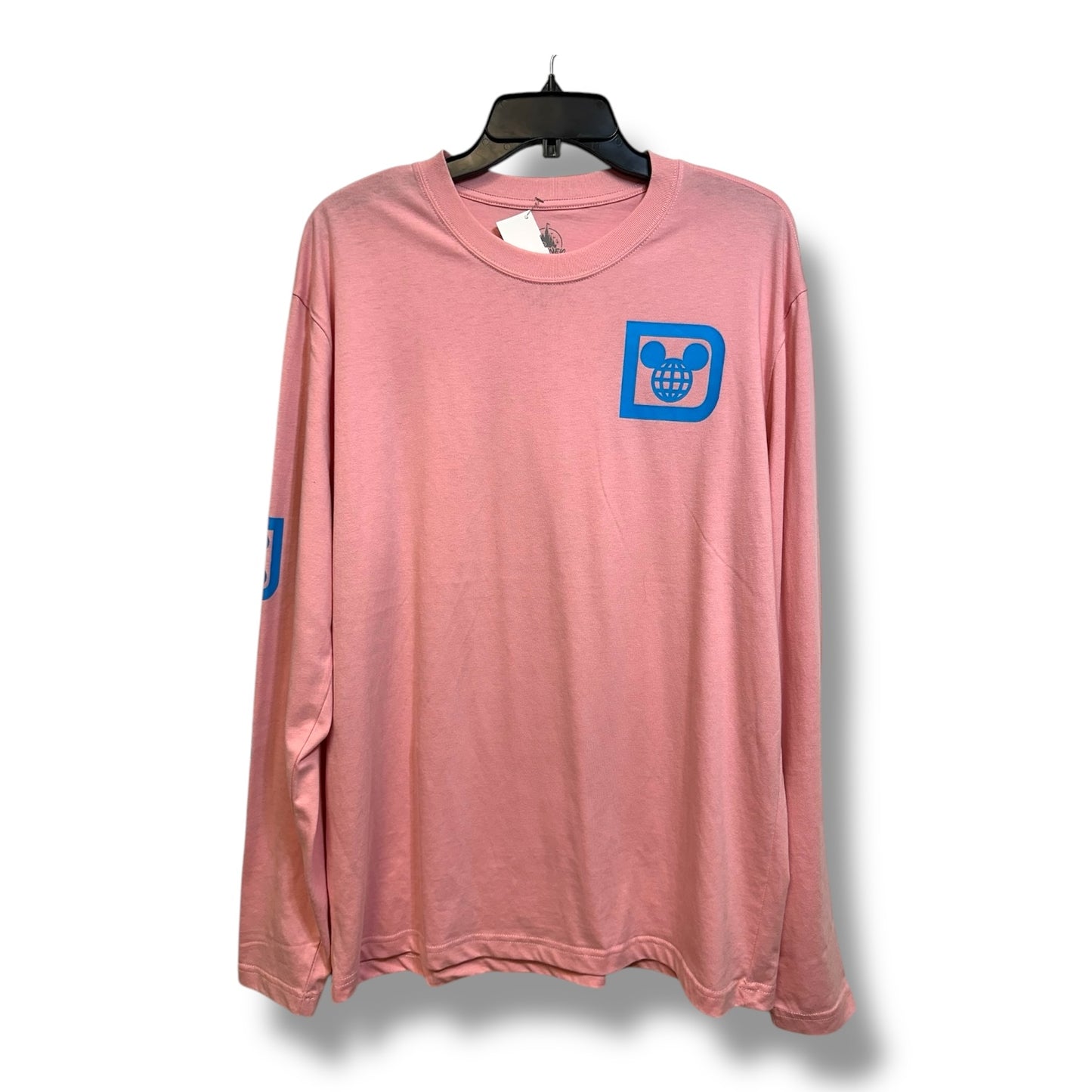 Top Long Sleeve Basic By Cme In Pink, Size: L