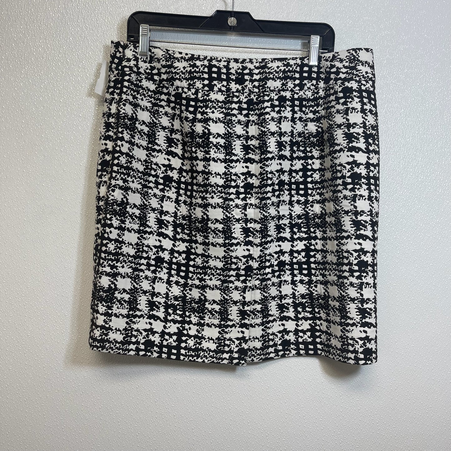 Skirt Mini & Short By Ann Taylor O In Houndstooth, Size: 14