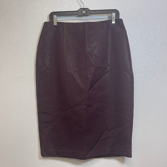 Skirt Mini & Short By Worthington O In Wine, Size: 12