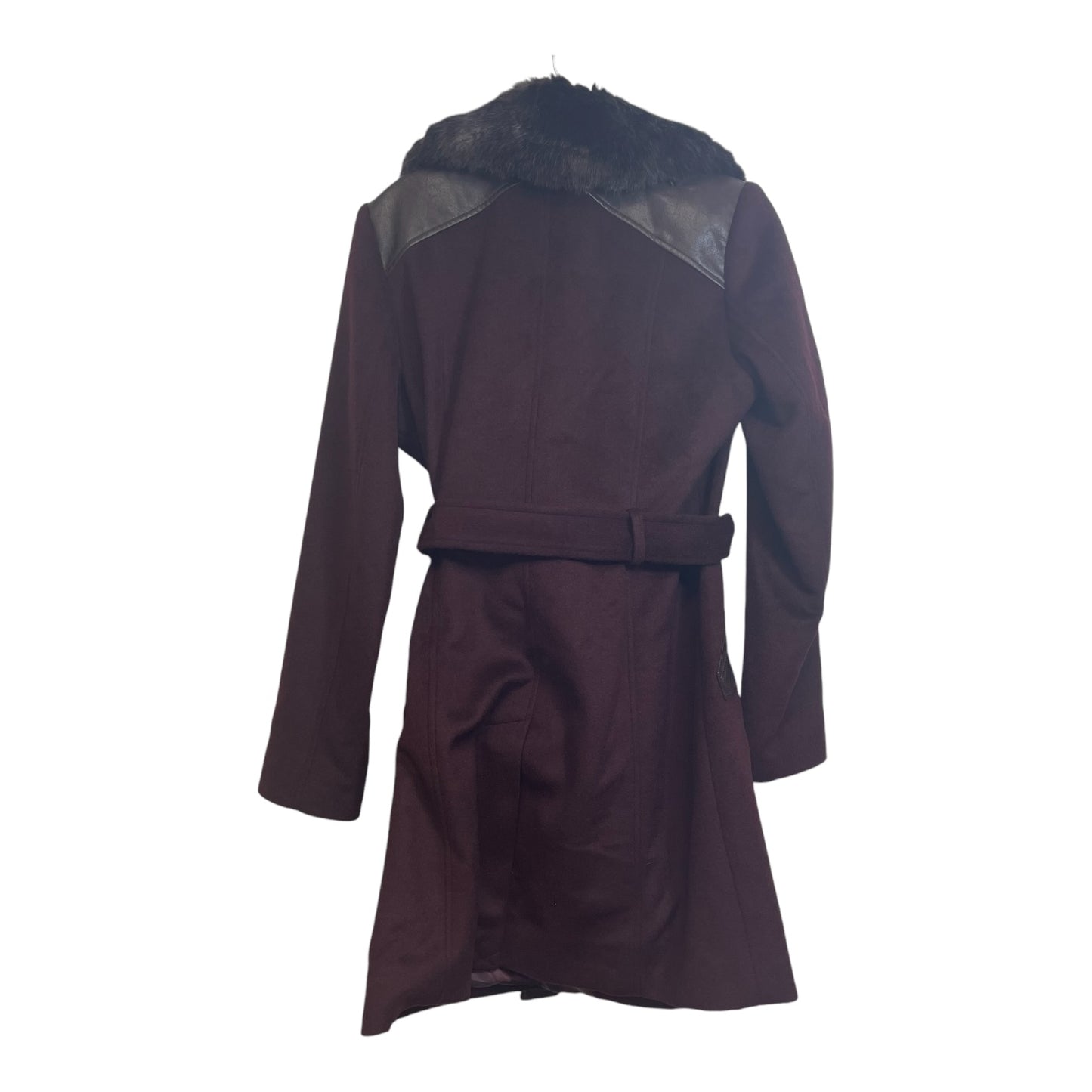 Coat Other By Via Spiga In Wine, Size: M