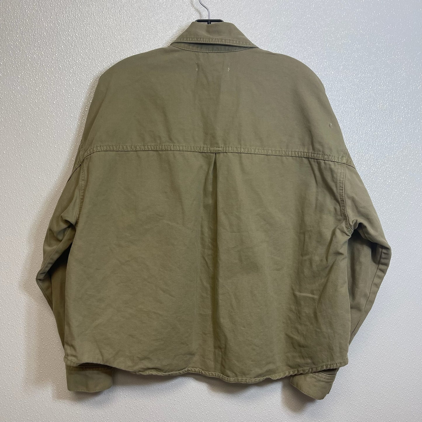 Jacket Denim By Mng In Khaki, Size: M