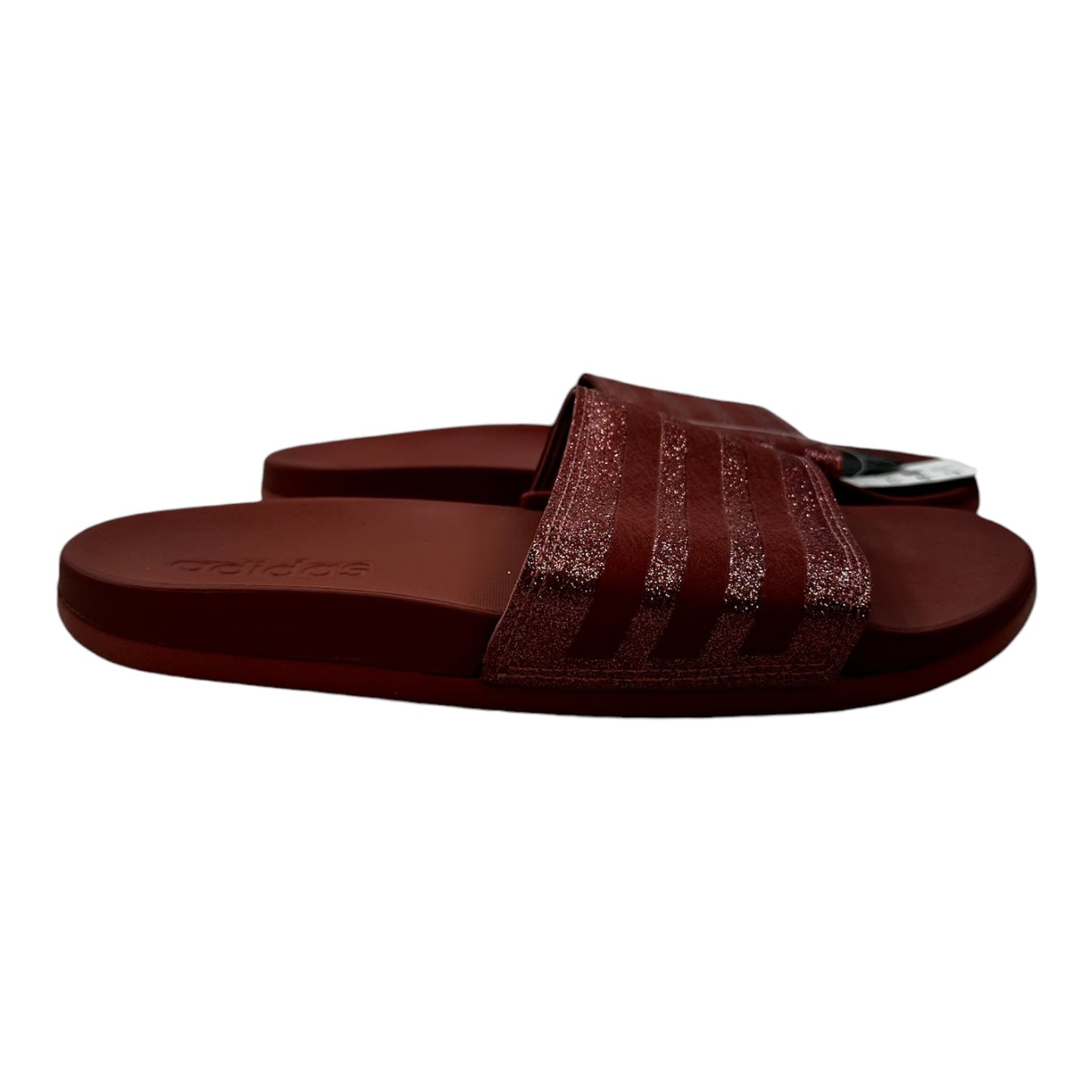 Sandals Flats By Adidas In Rose Gold, Size: 8