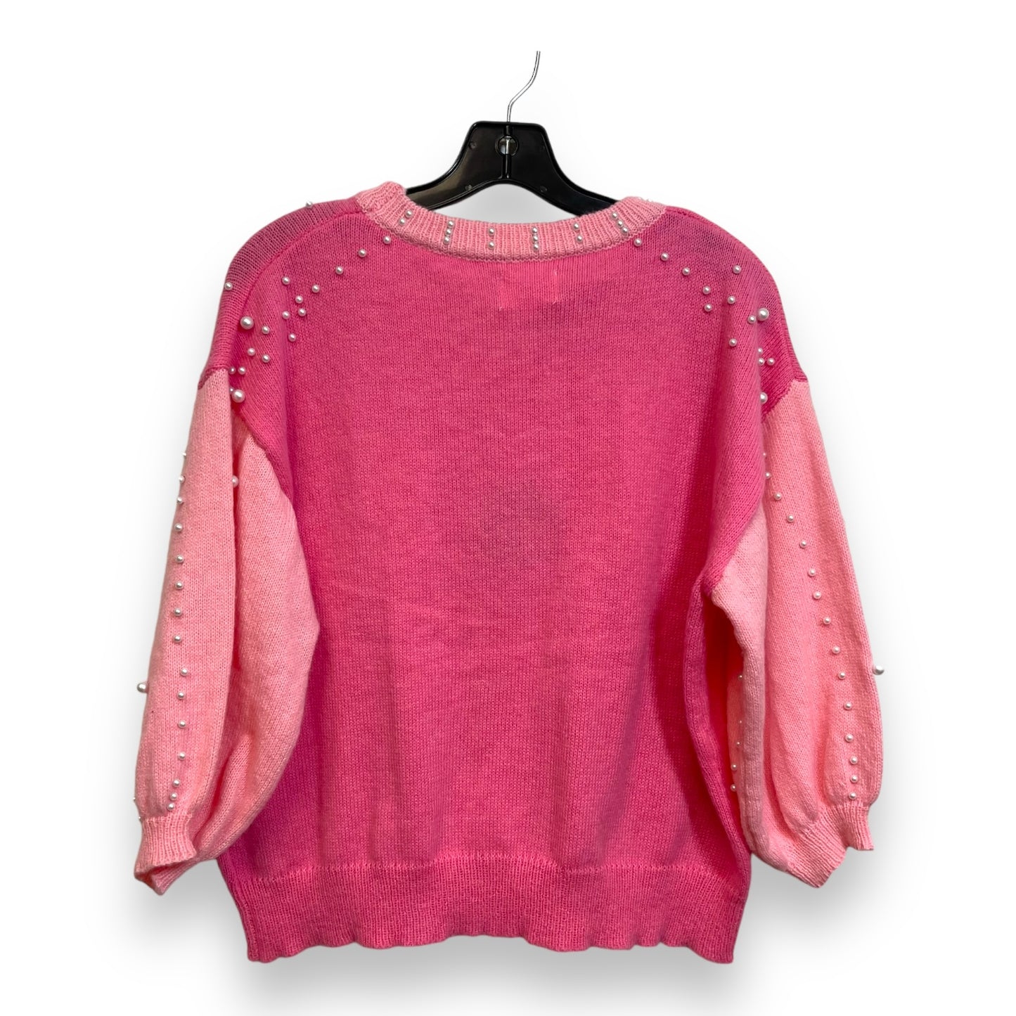 Sweater By Bibi In Pink, Size: Xl