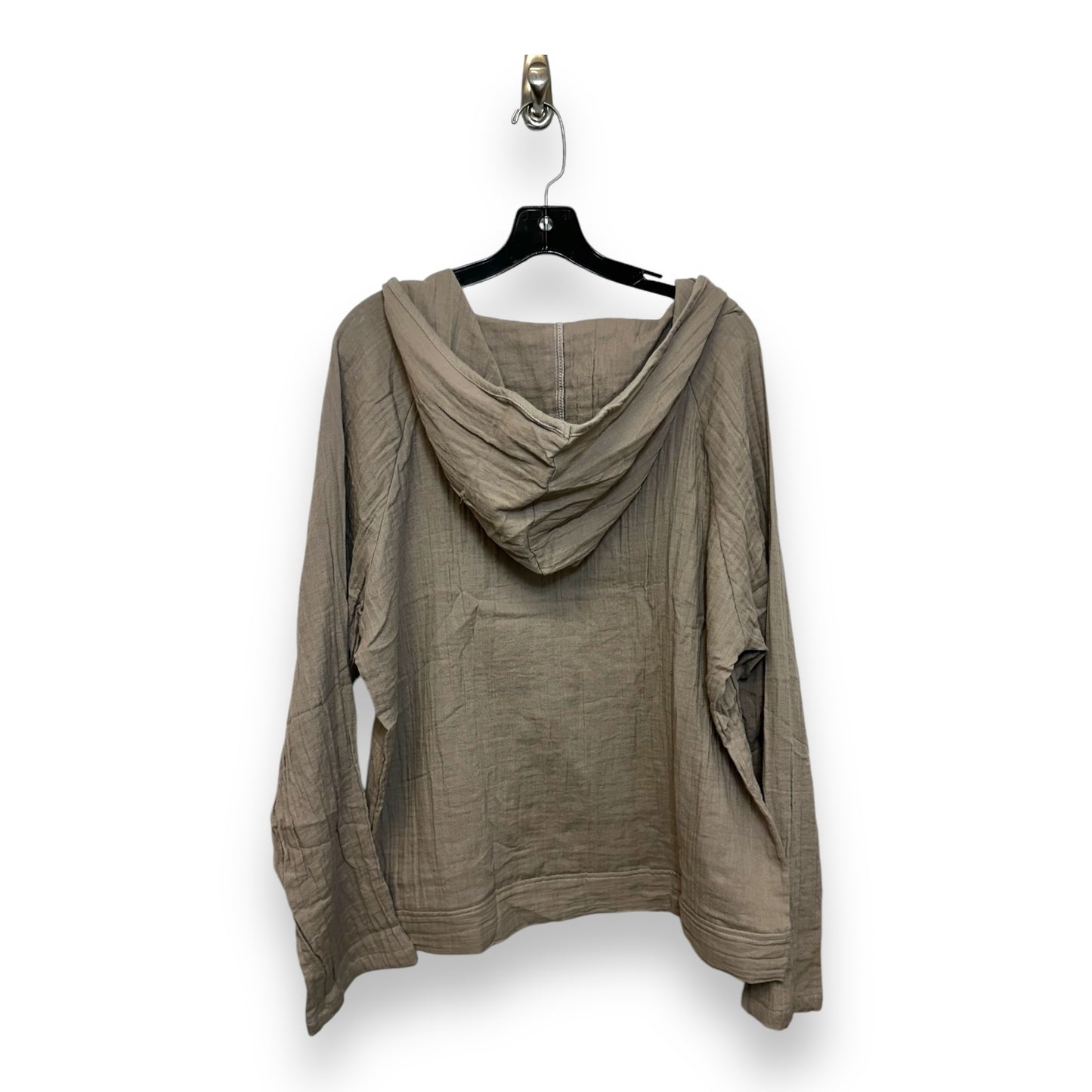 Top Long Sleeve By Clothes Mentor In Beige, Size: L