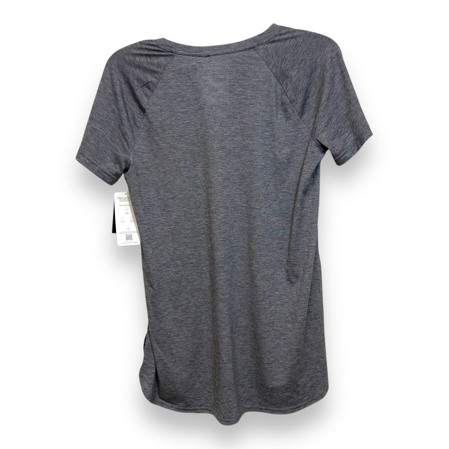 Athletic Top Short Sleeve By Tek Gear In Grey, Size: S