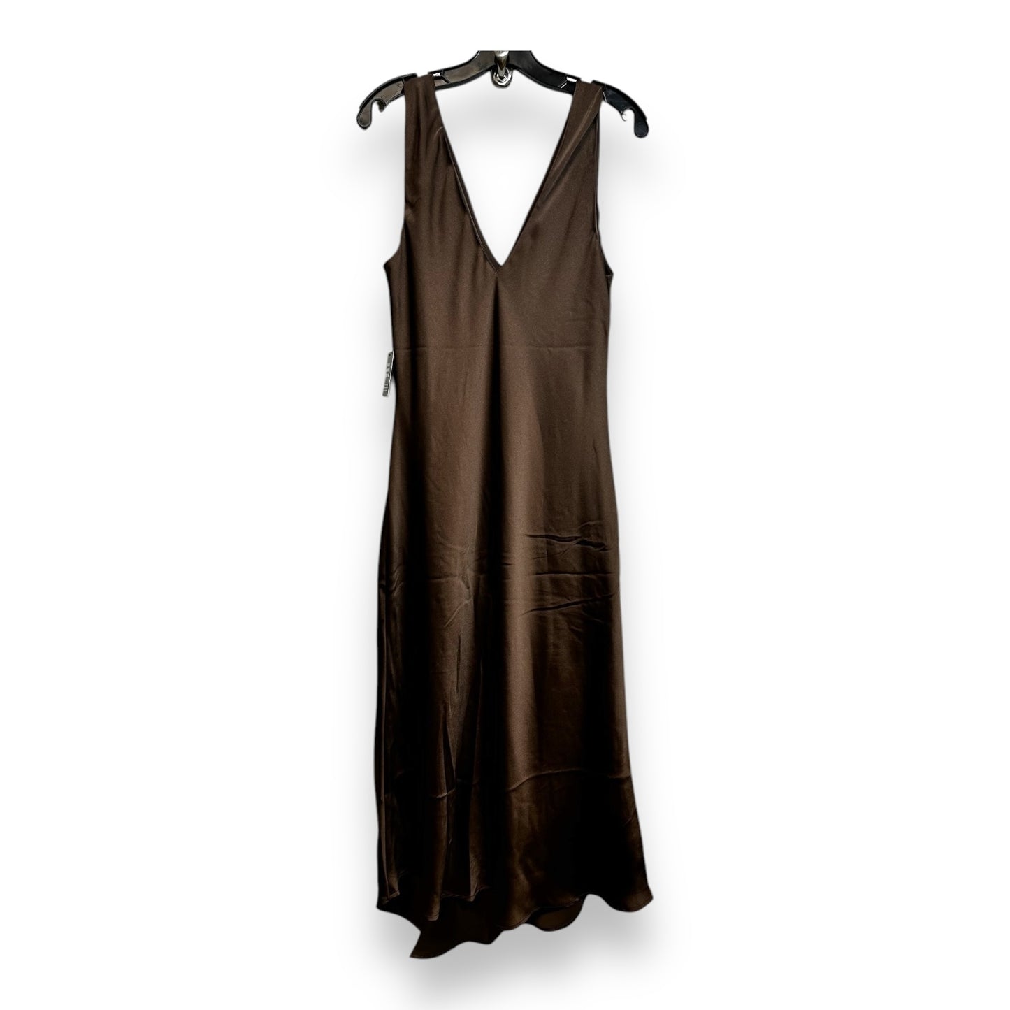 Dress Party Midi By Express In Bronze, Size: L