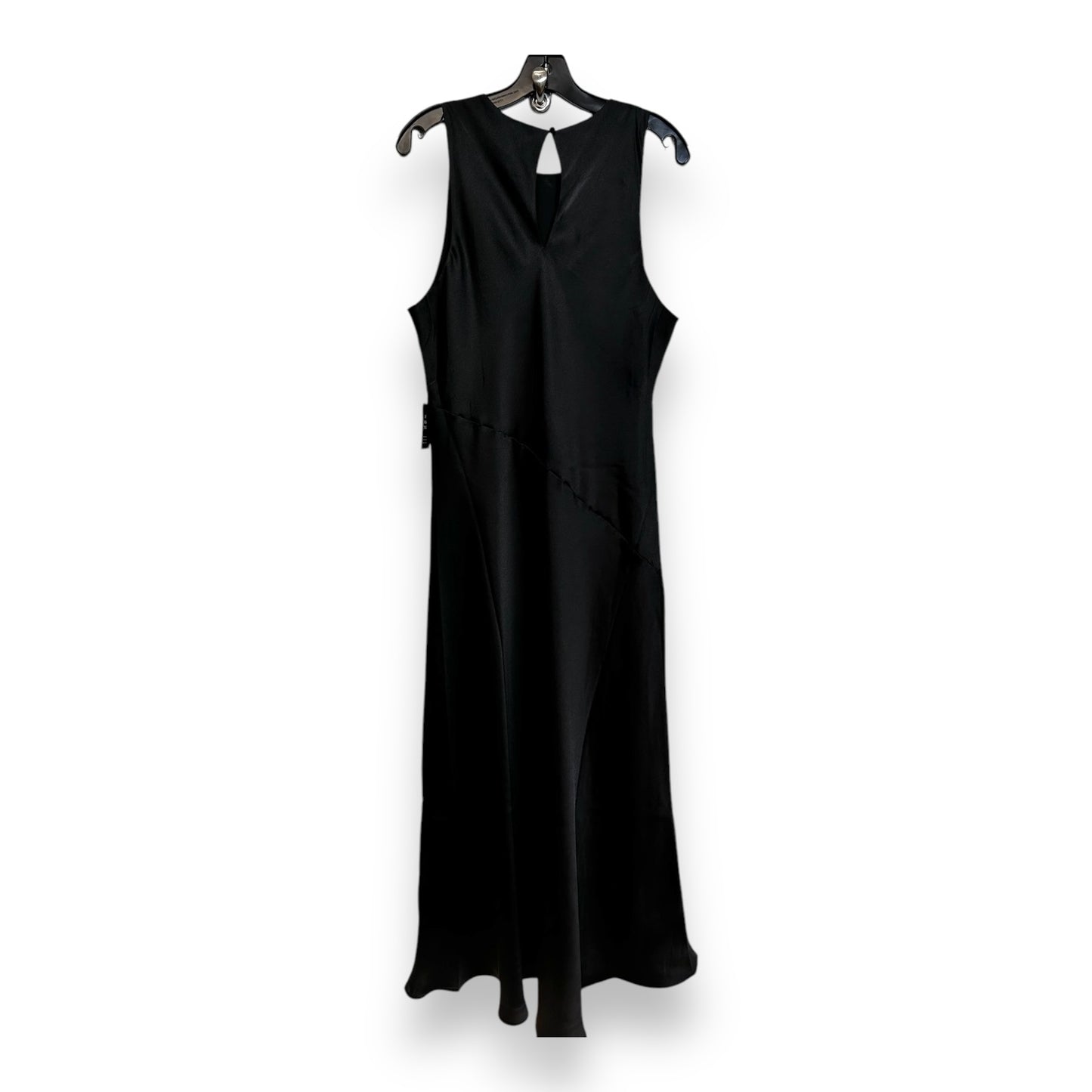 Dress Party Midi By Express In Black, Size: L