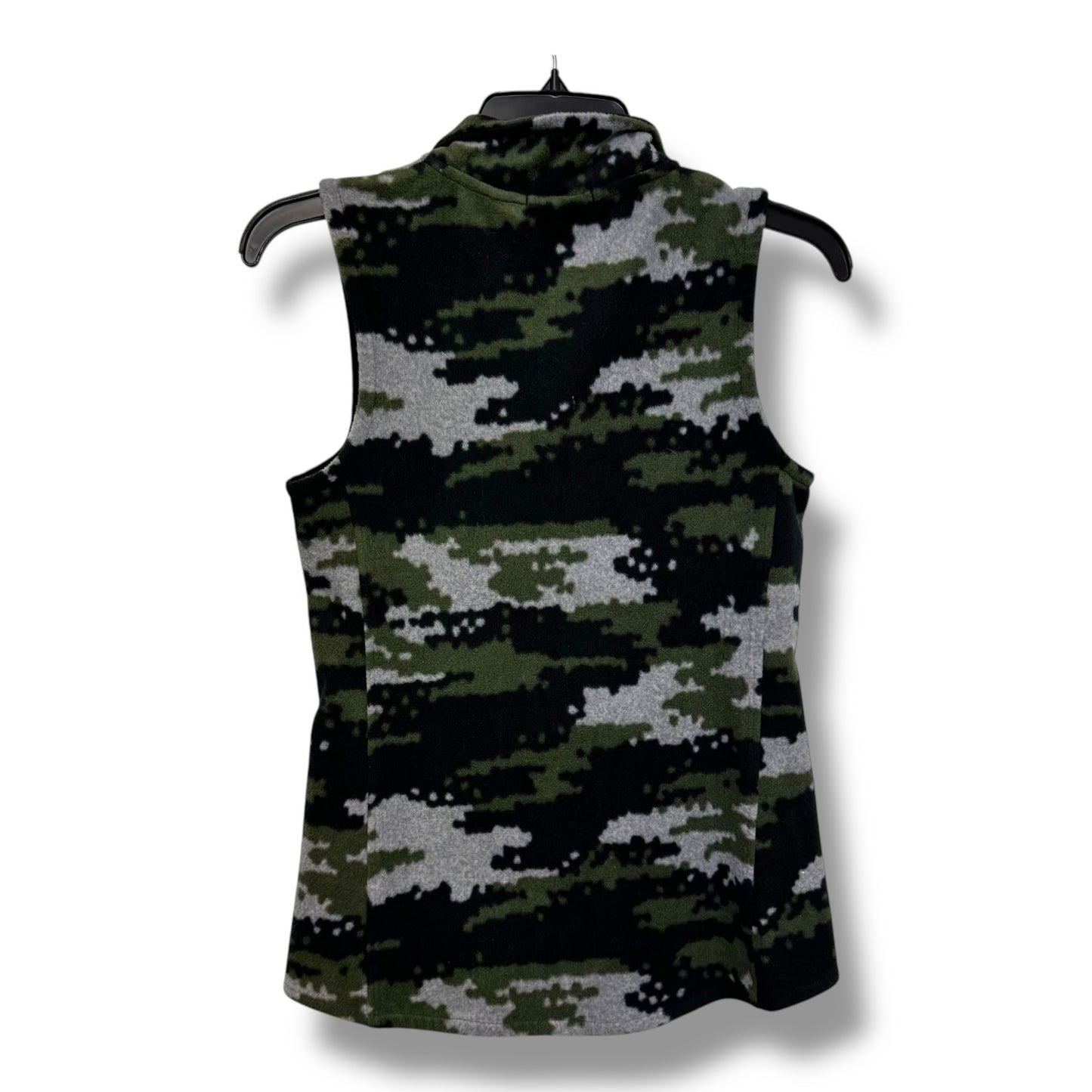 Vest Fleece By Cuddl Duds In Camouflage Print, Size: S
