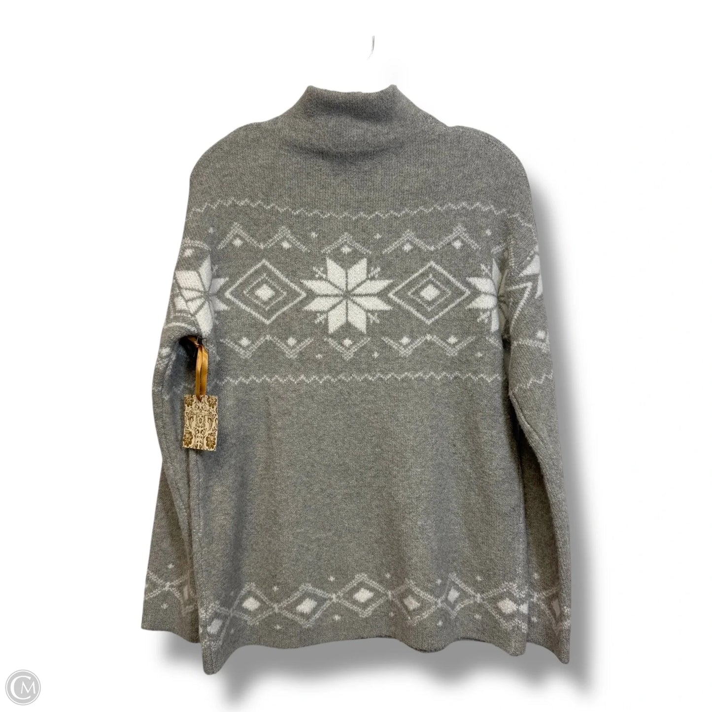 Sweater By Christian Siriano In Grey, Size: Xs