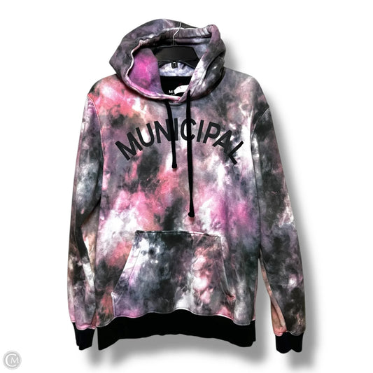 Sweatshirt Hoodie By Clothes Mentor In Tie Dye Print, Size: S
