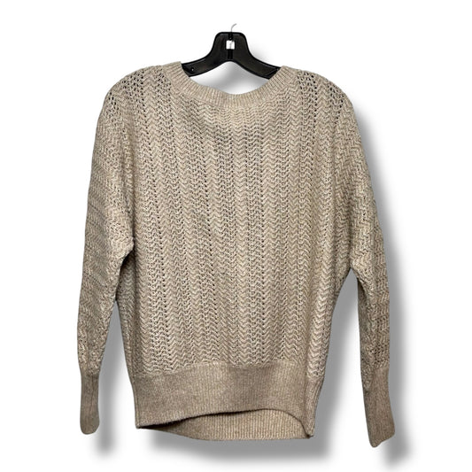 Sweater By Nicole Miller In Tan, Size: Xs