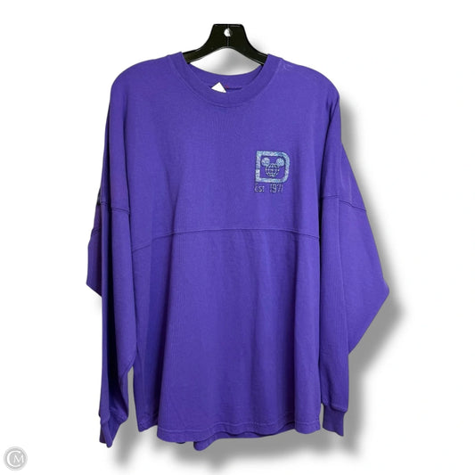 Top Long Sleeve Basic By Clothes Mentor In Purple, Size: S