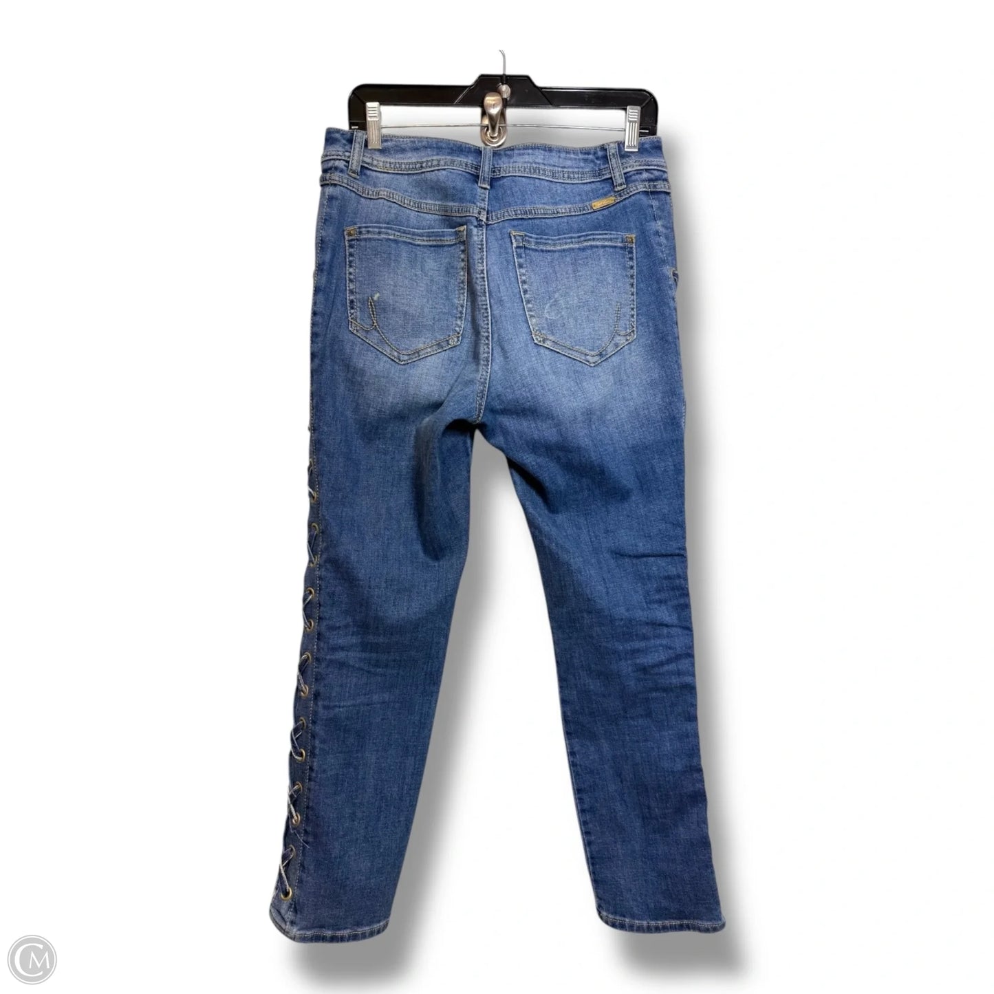 Jeans Straight By Inc In Blue Denim, Size: 6