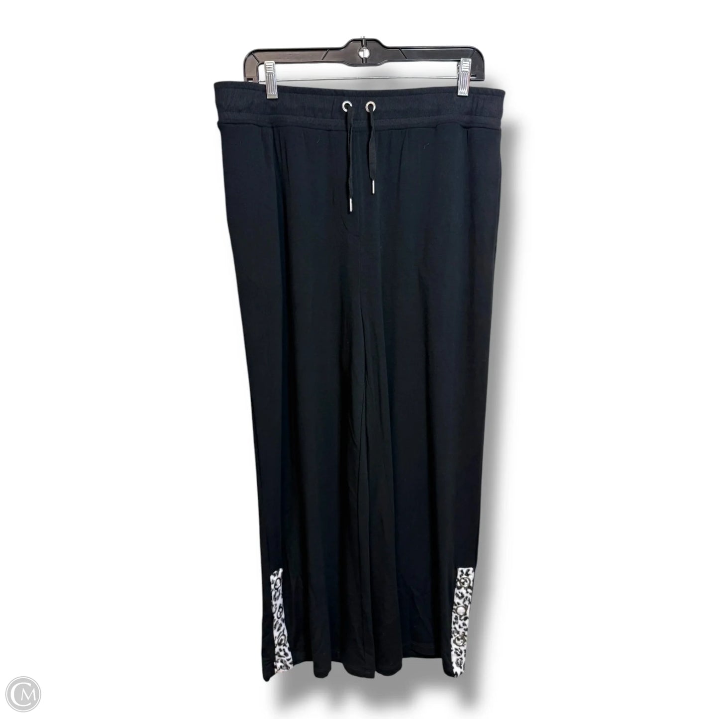 Pants Lounge By Ali Miles In Black, Size: L