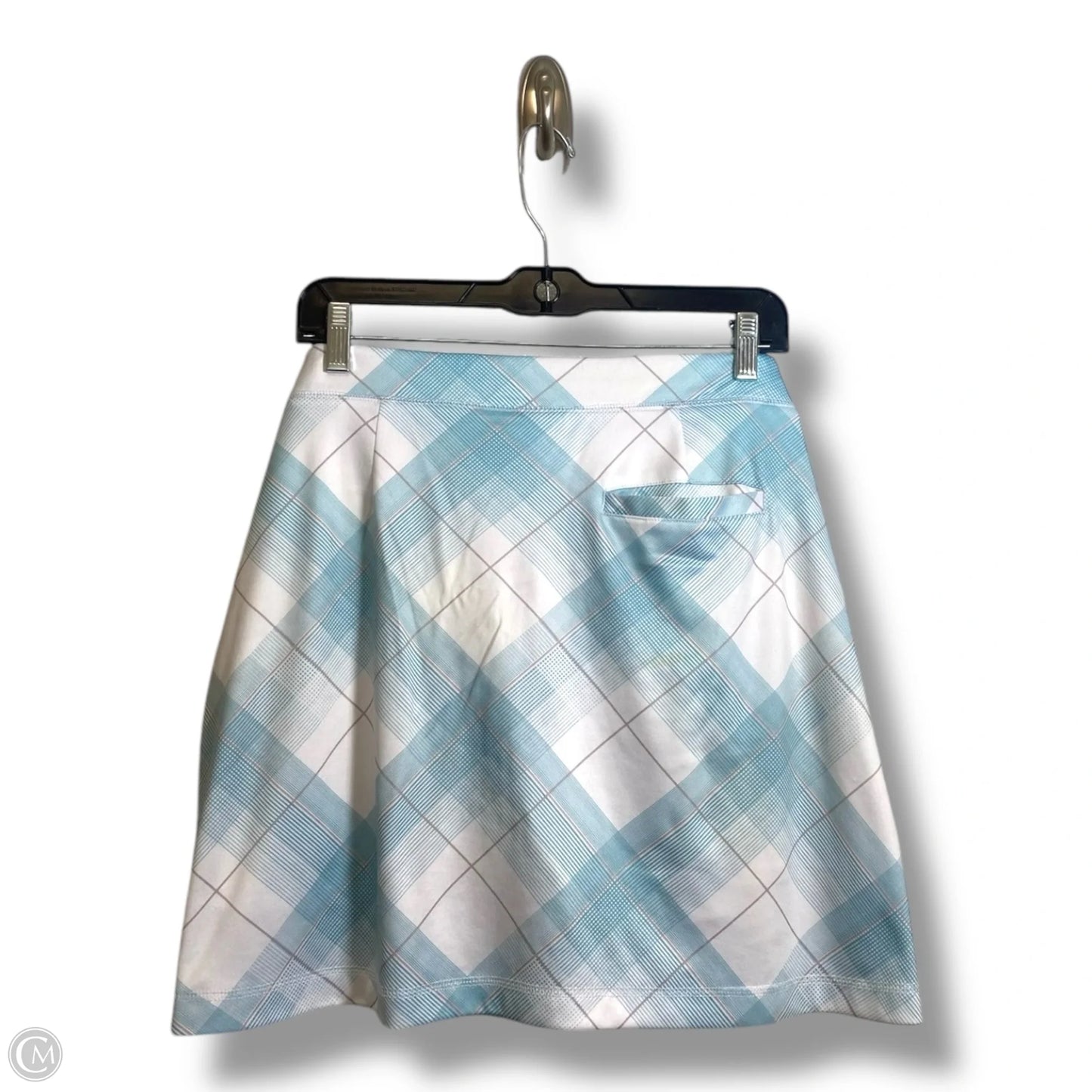 Athletic Skort By Clothes Mentor In Plaid Pattern, Size: Xl