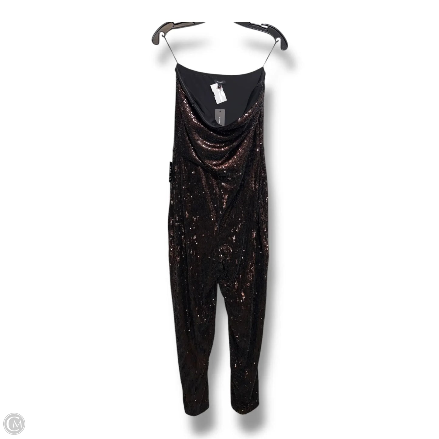 Jumpsuit By Express In Bronze, Size: M