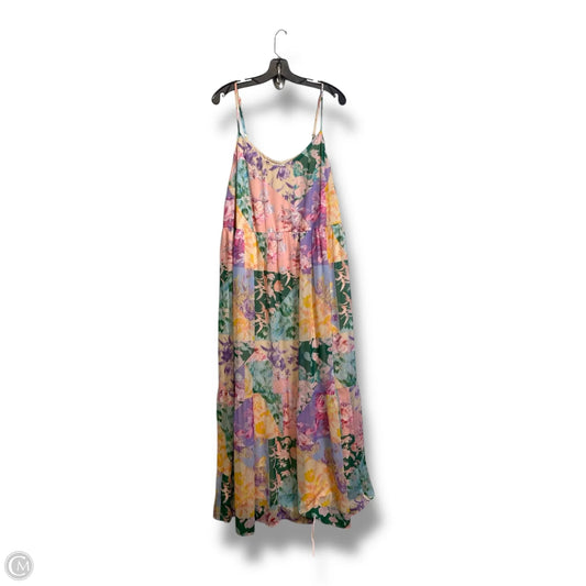 Dress Casual Maxi By Lane Bryant In Floral Print, Size: 20