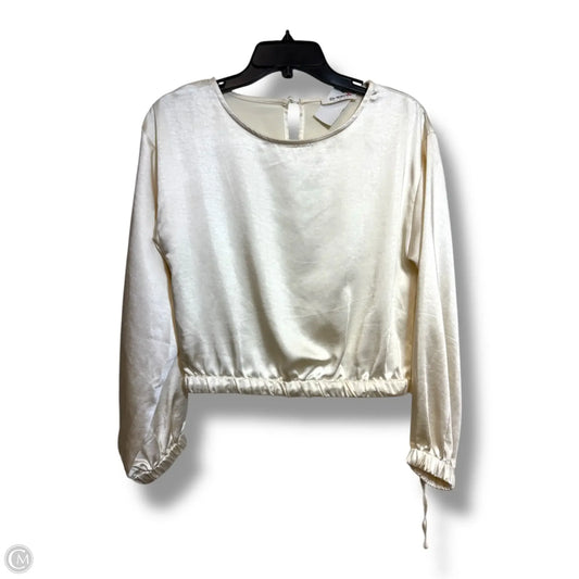 Top Long Sleeve By 4th & Reckless In Ivory, Size: M