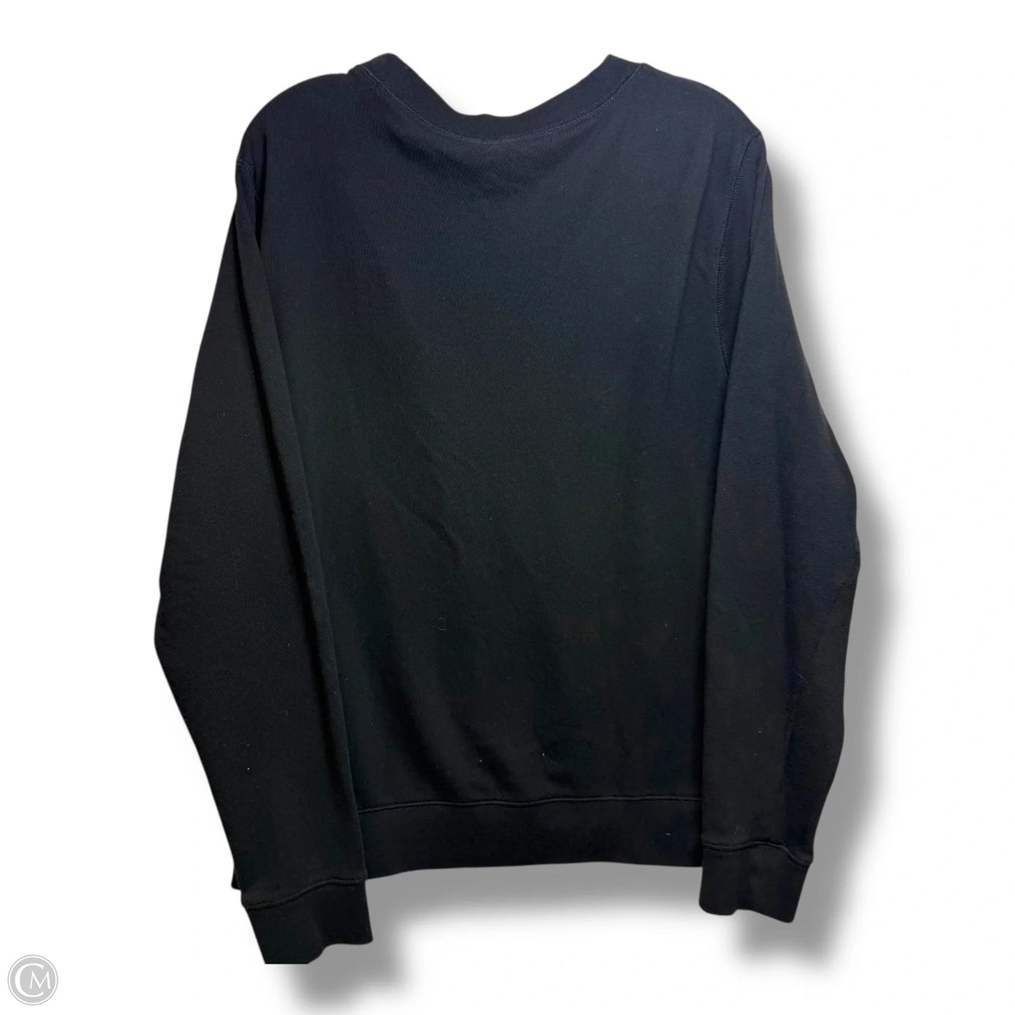 Sweatshirt Crewneck By Juicy Couture In Black, Size: L