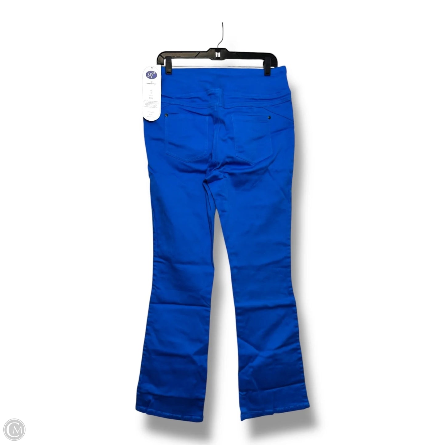 Jeans Flared By Diane Gilman In Blue, Size: M