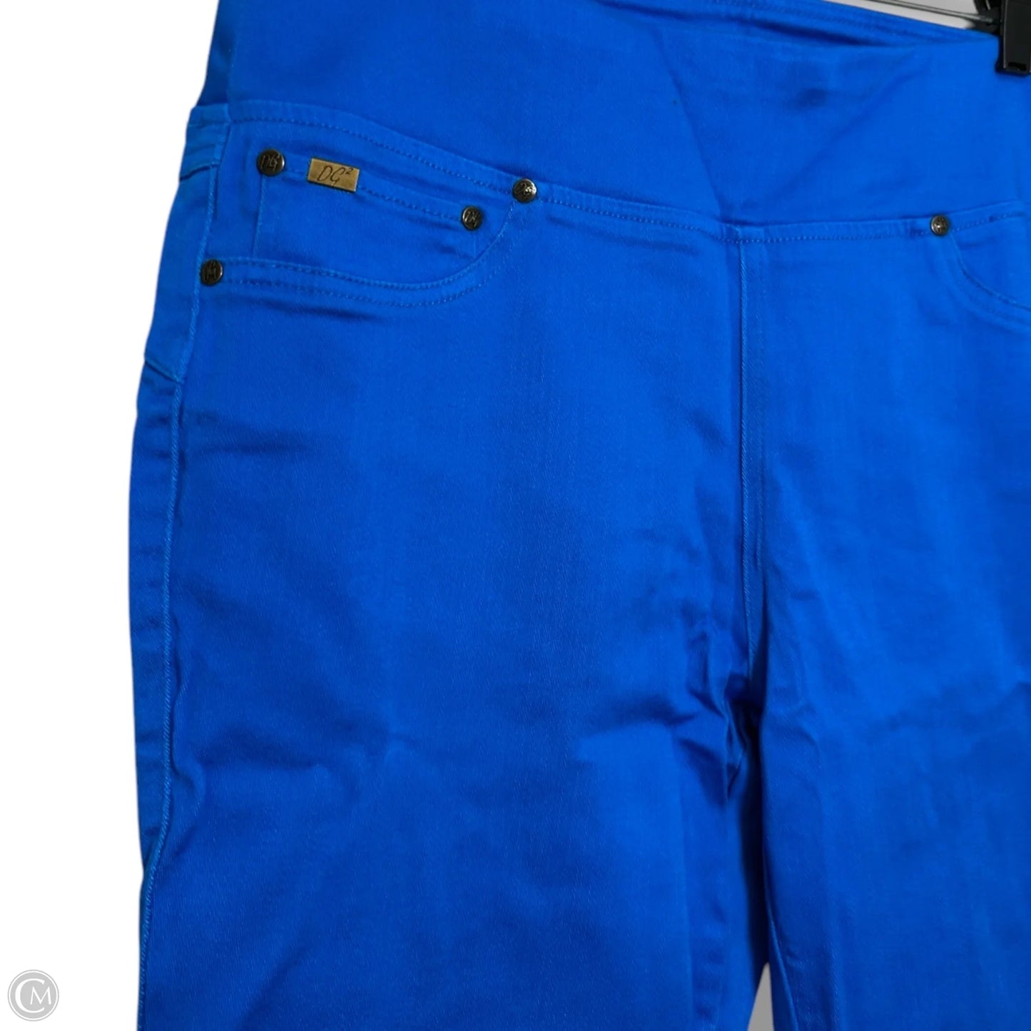 Jeans Flared By Diane Gilman In Blue, Size: M