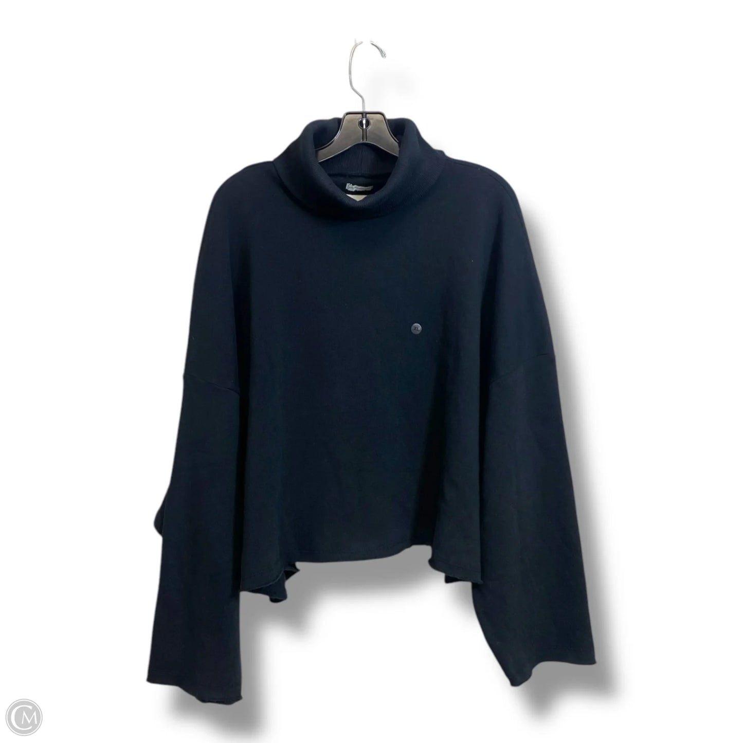 Top Long Sleeve By American Eagle In Black, Size: Xl