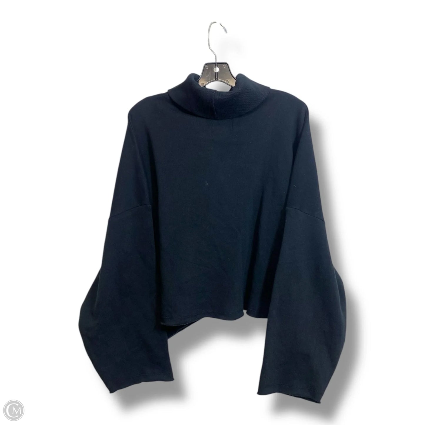 Top Long Sleeve By American Eagle In Black, Size: Xl