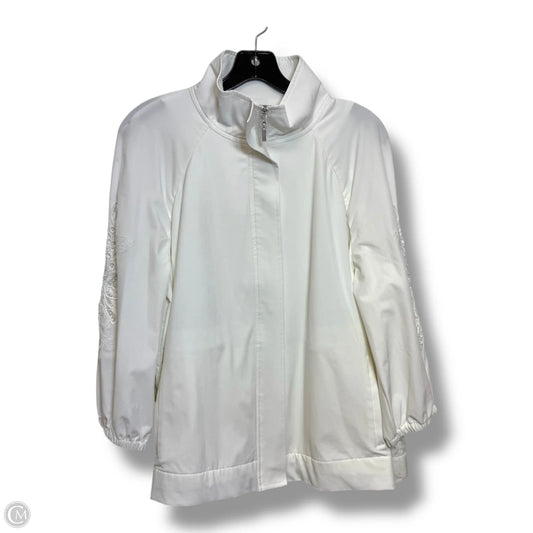 Jacket Other By Chicos In White, Size: L