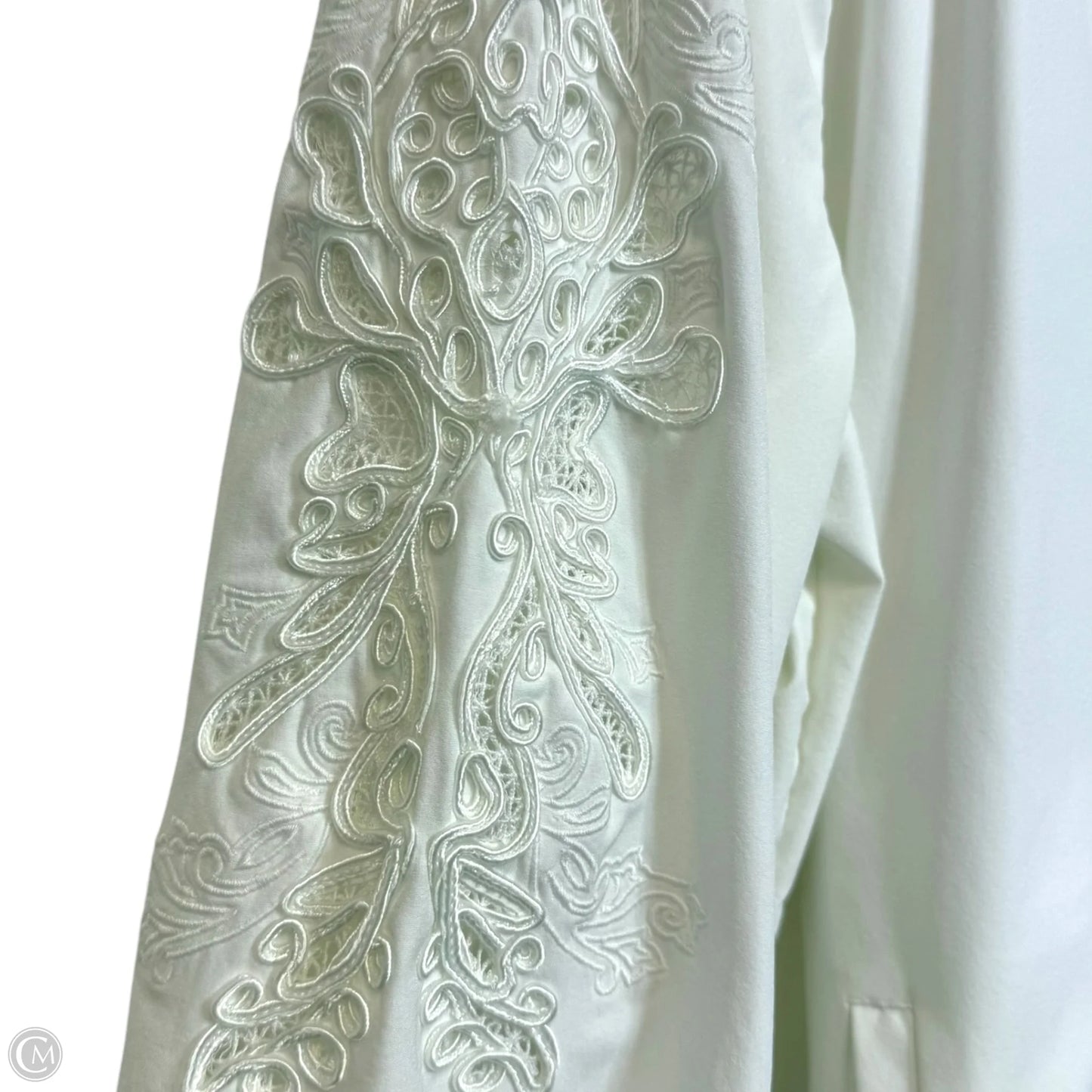 Jacket Other By Chicos In White, Size: L
