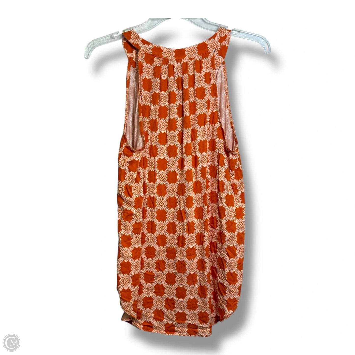 Top Sleeveless By Rose And Olive In Orange, Size: S