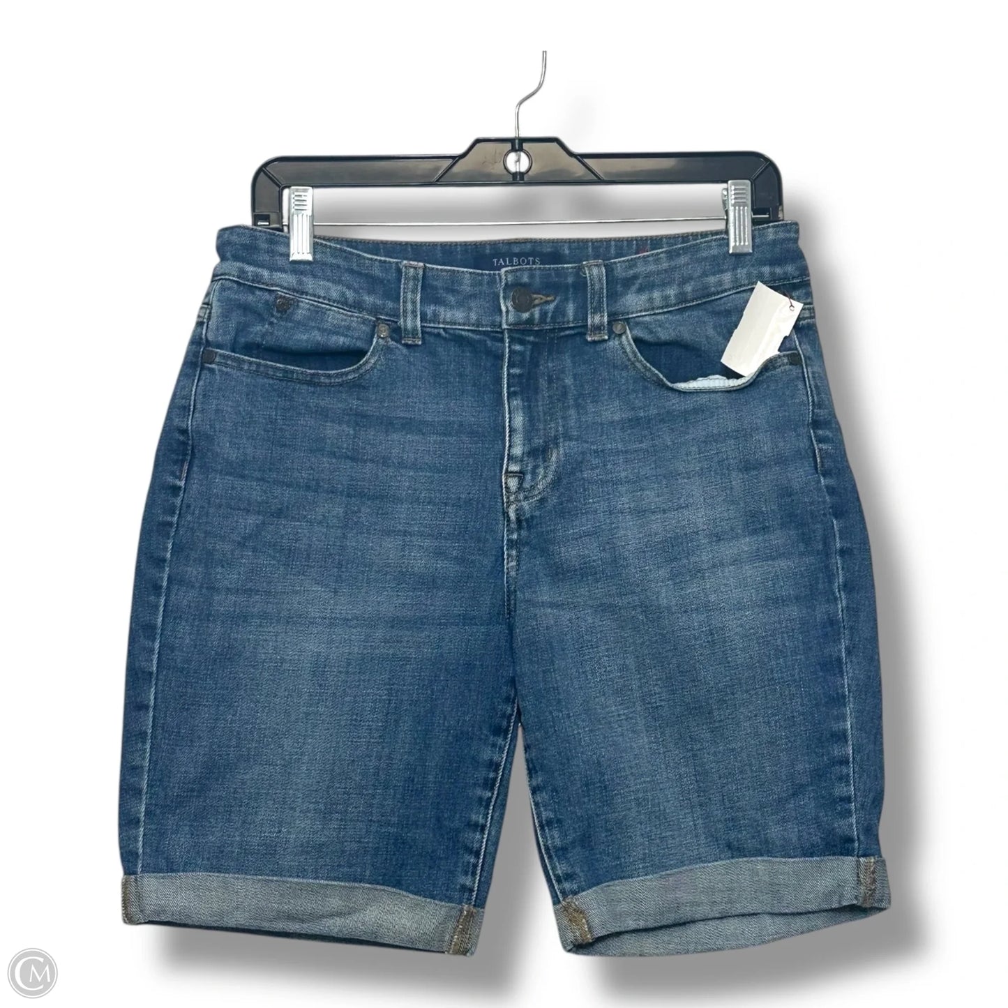 Shorts By Talbots In Blue Denim, Size: 6