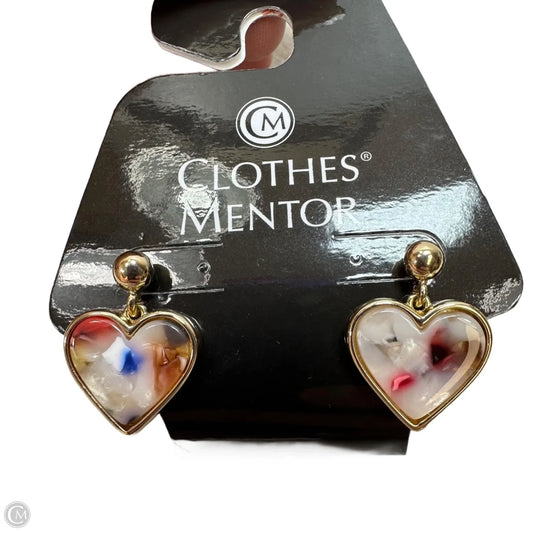 Heart Earrings Dangle/drop By Cmf