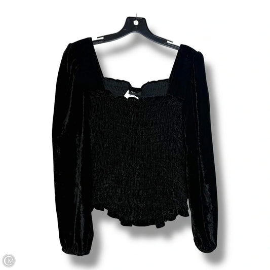 Top Long Sleeve By Torrid In Black, Size: L