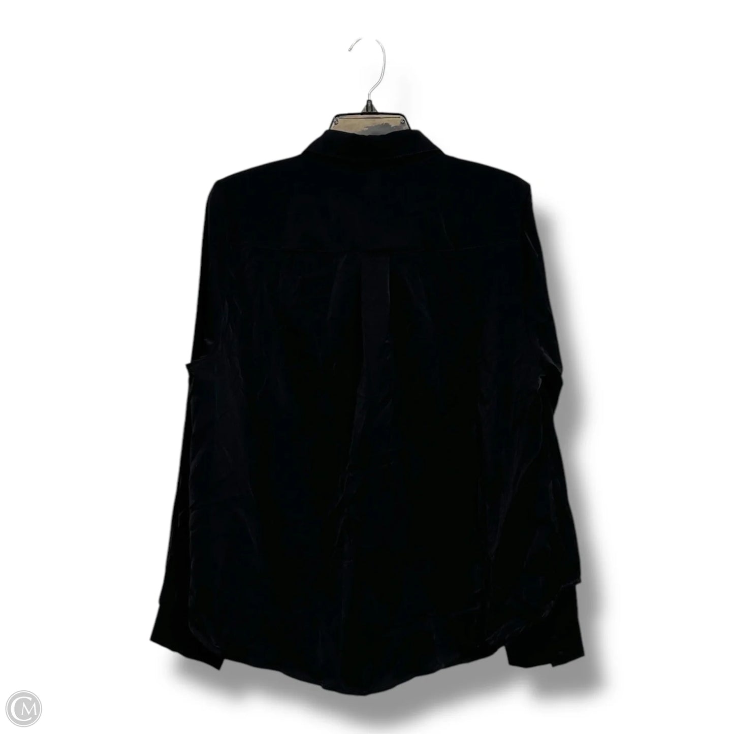 Blouse Long Sleeve By Torrid In Black, Size: M